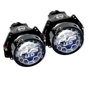 3 inch Bi-LED Headlight Projectors (PAIR) includes (2) H4 Relay Harnesses