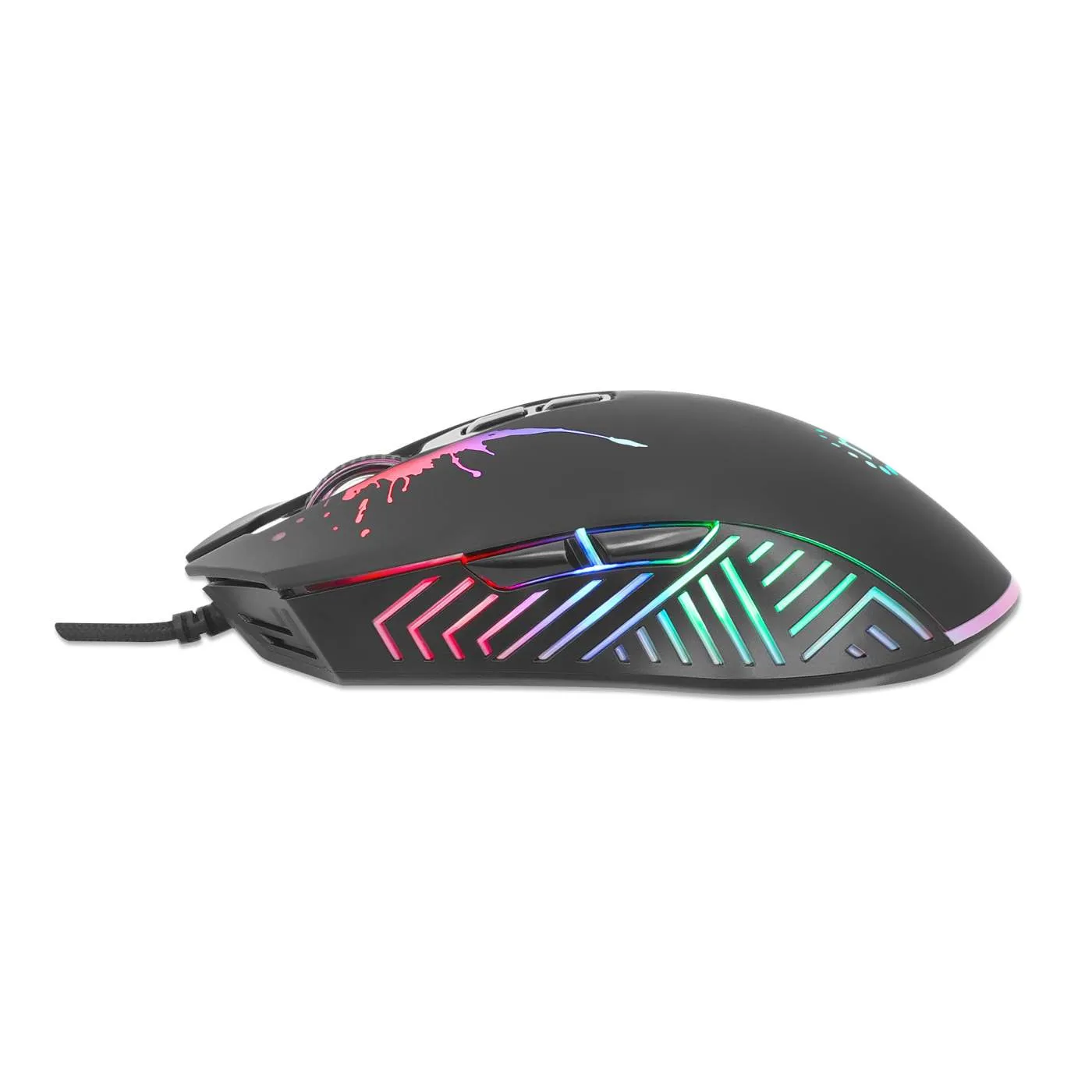 7200 DPI RGB LED Wired Optical Seven Button USB Gaming Mouse