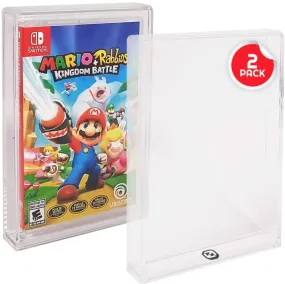 Acrylic Case 2-Pack For Nintendo Switch Games