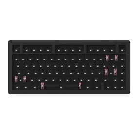 AKKO ACR Pro 75 Barebone Custom Mechanical Keyboard Hot-Swappable DIY Kit Gasket Mount (Black-South Facing PCB)