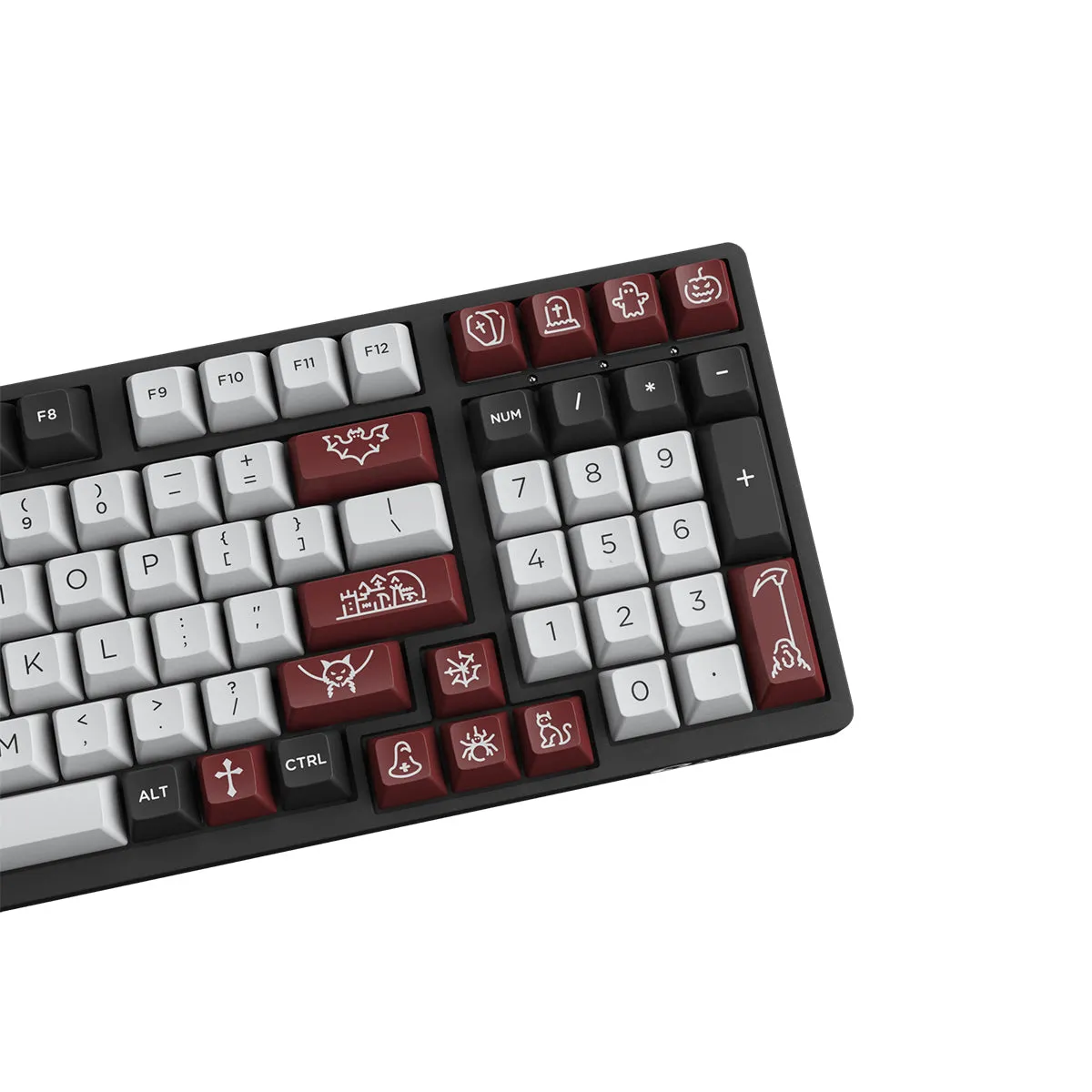 Akko Dracula Castle 3098S Hotswappable RGB Mechanical Keyboard (Akko CS Silver)