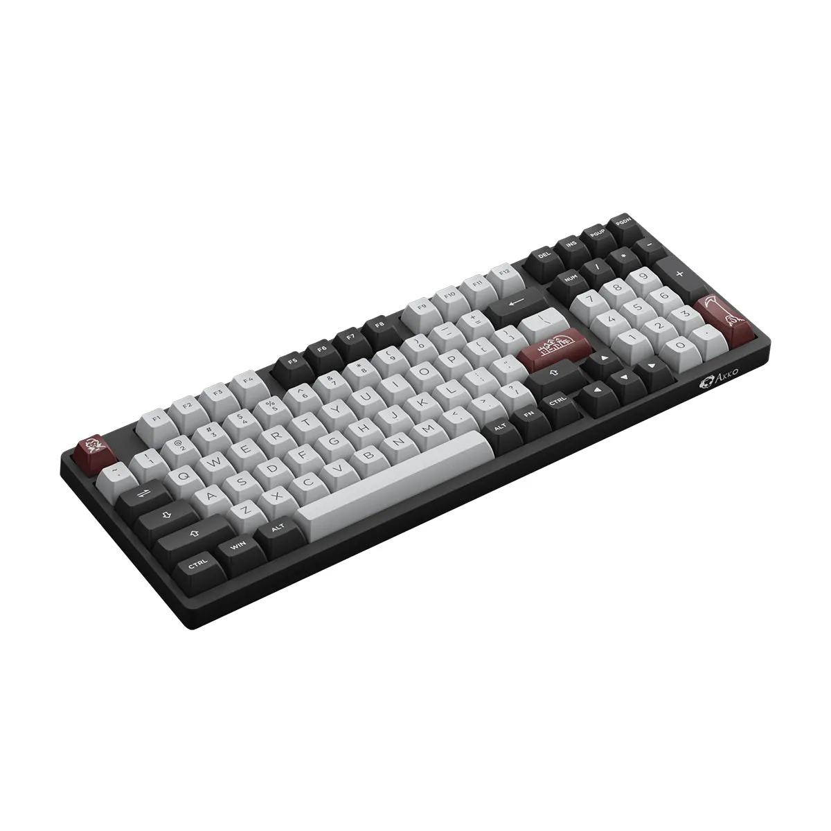 Akko Dracula Castle 3098S Hotswappable RGB Mechanical Keyboard (Akko CS Silver)