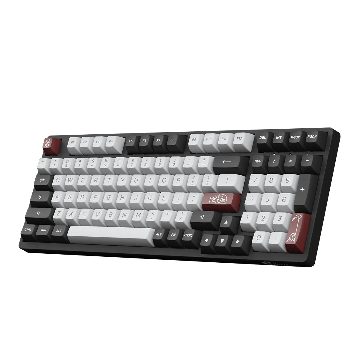 Akko Dracula Castle 3098S Hotswappable RGB Mechanical Keyboard (Akko CS Silver)