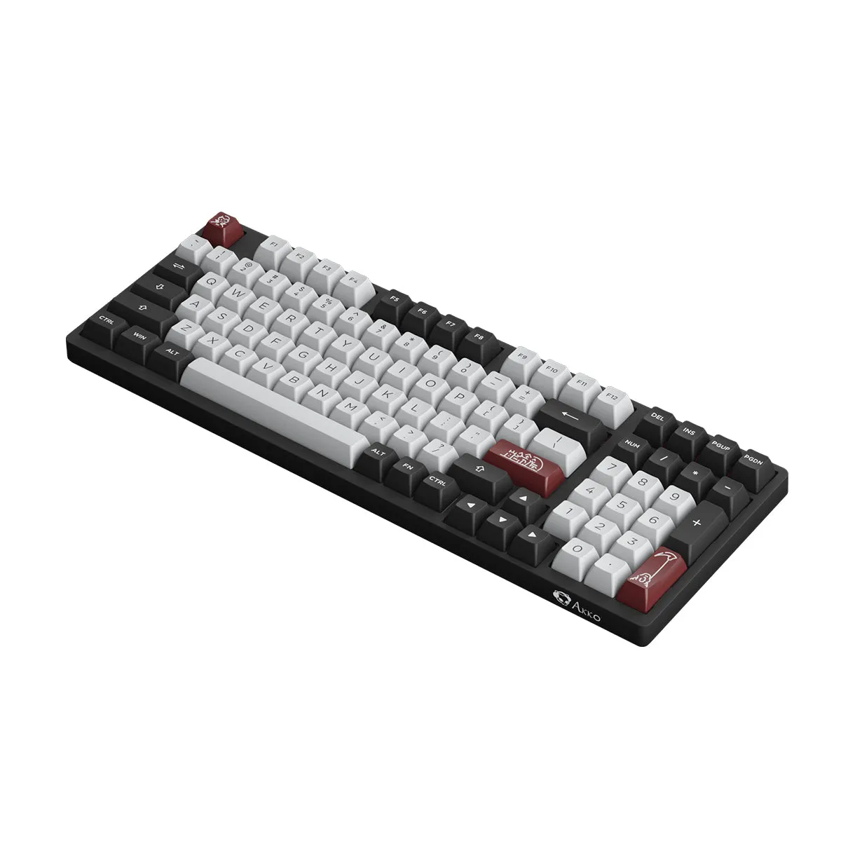 Akko Dracula Castle 3098S Hotswappable RGB Mechanical Keyboard (Akko CS Silver)