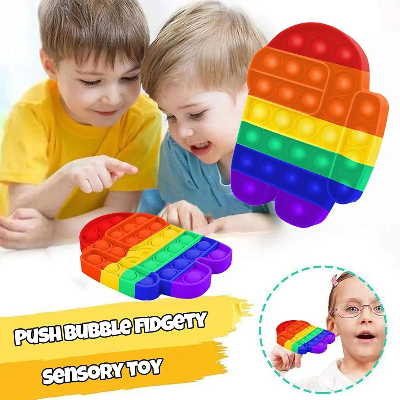 Among US Fidget Toy used by kids, children's and even adults for playing and entertaining purposes etc.