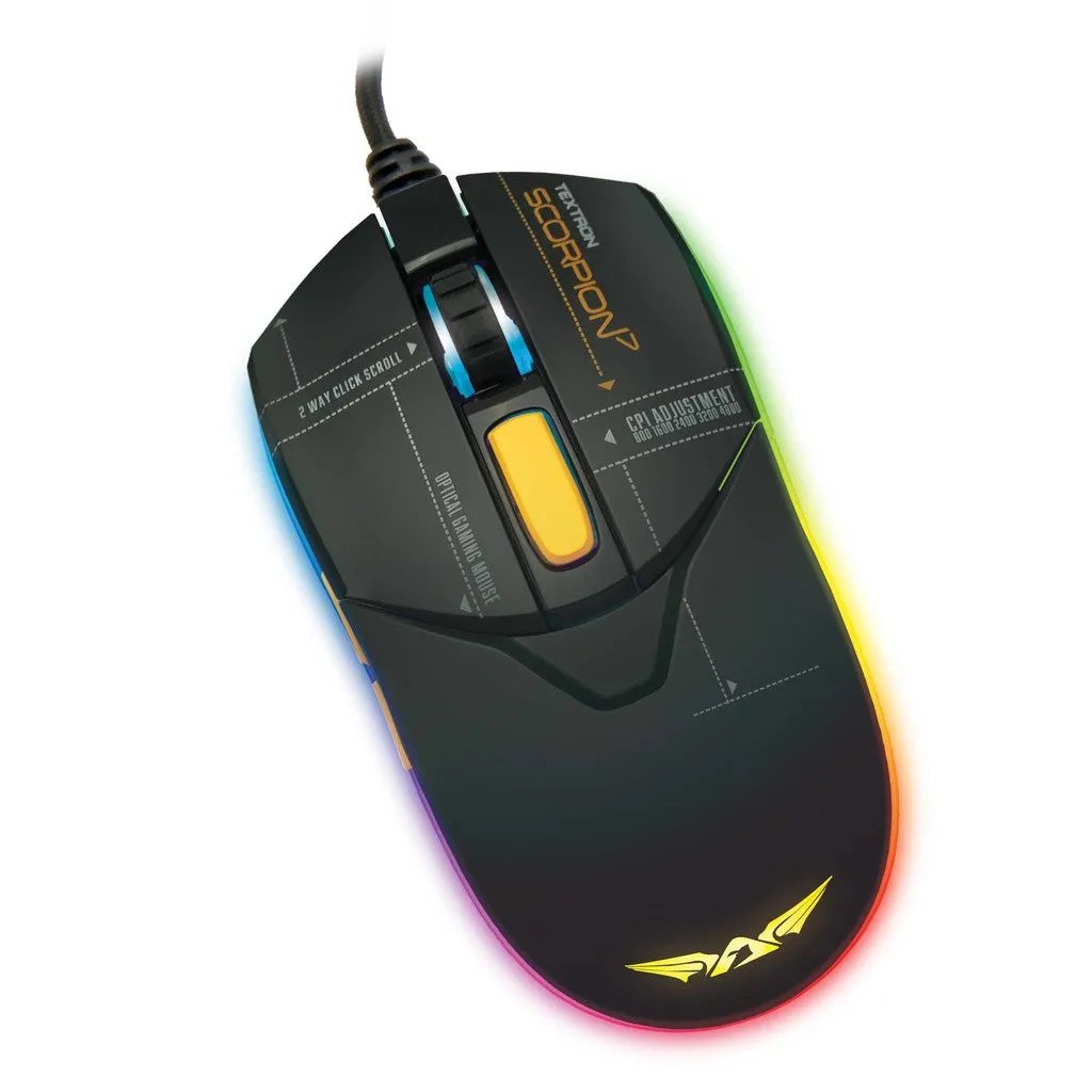 Armaggeddon Textron Scorpion 7 Wired USB RGB Optical Gaming Mouse