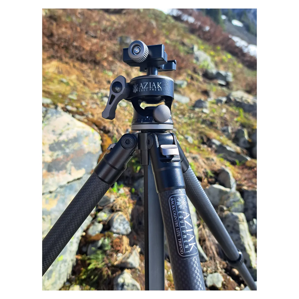 Aziak Equipment Backcountry Lite Ball Head