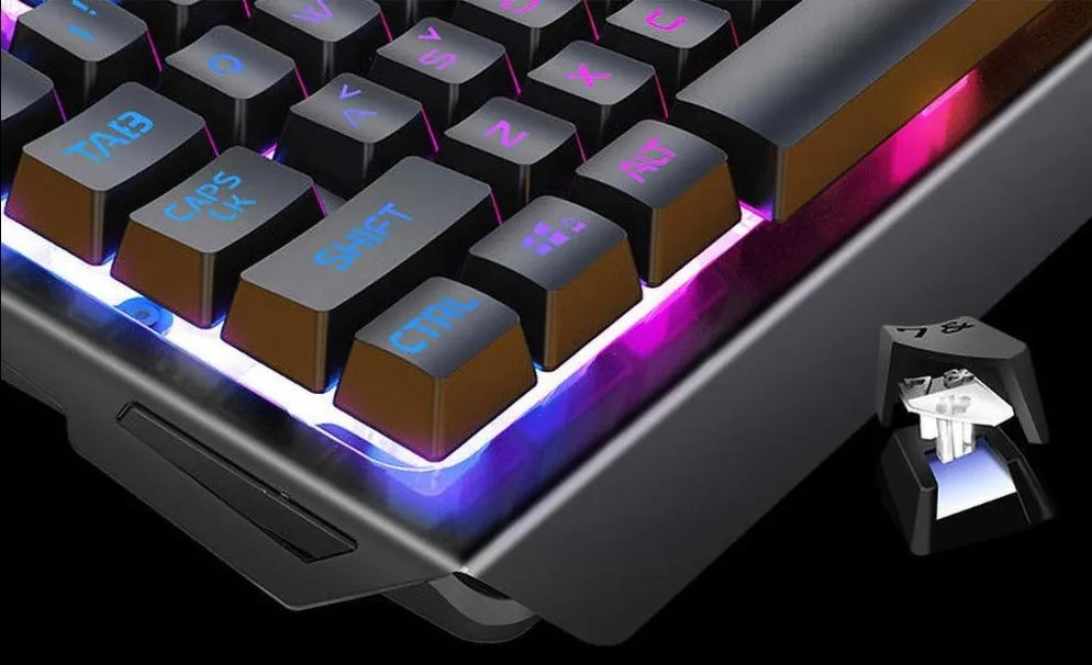 Backlit Wired Gaming Keyboard And Mouse Combo