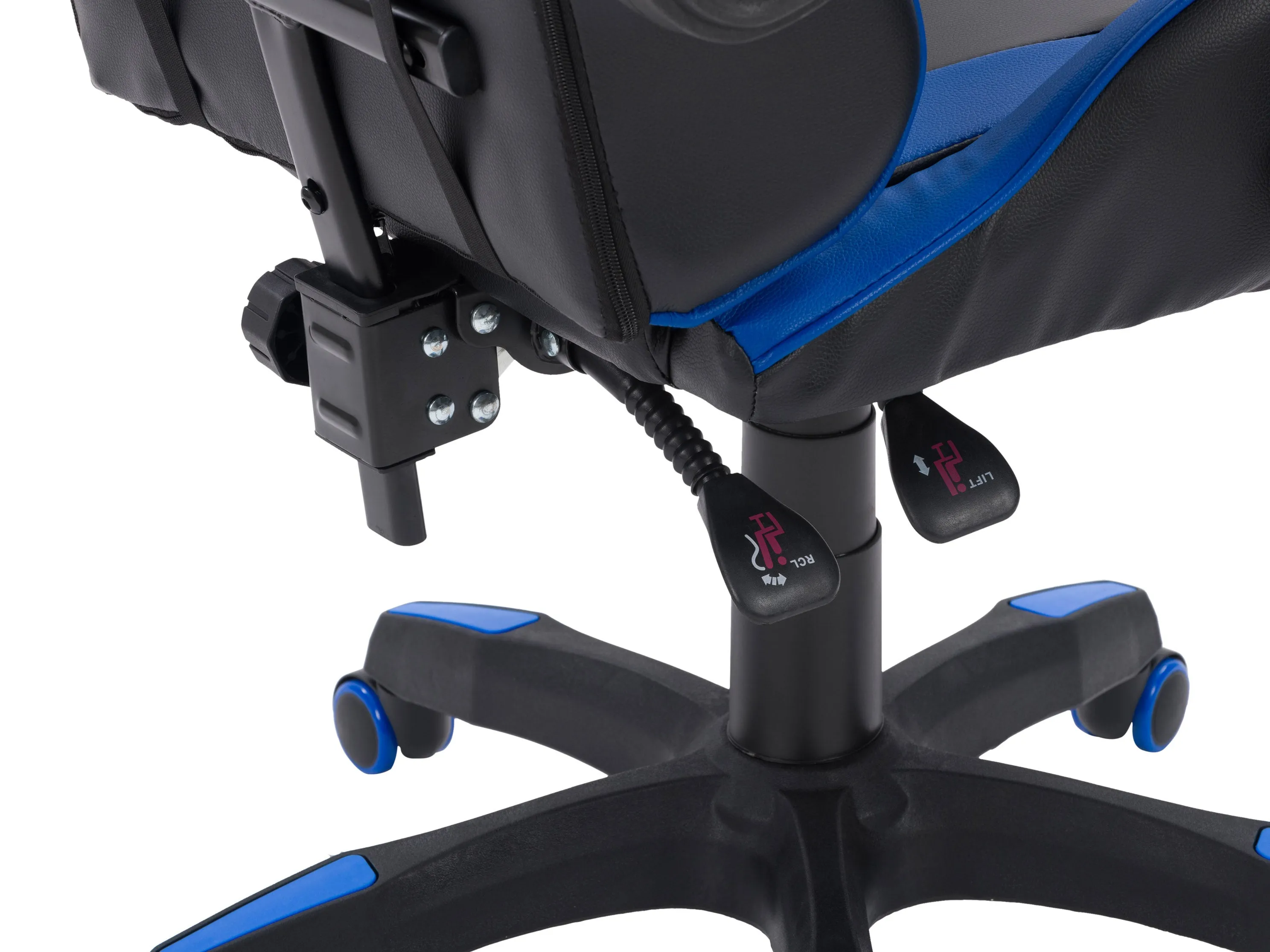 Black and Blue Gaming Office Chair