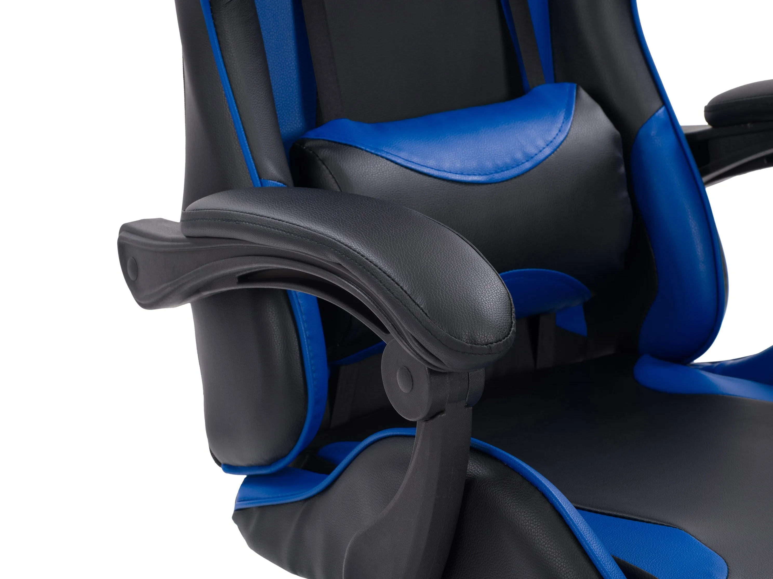 Black and Blue Gaming Office Chair