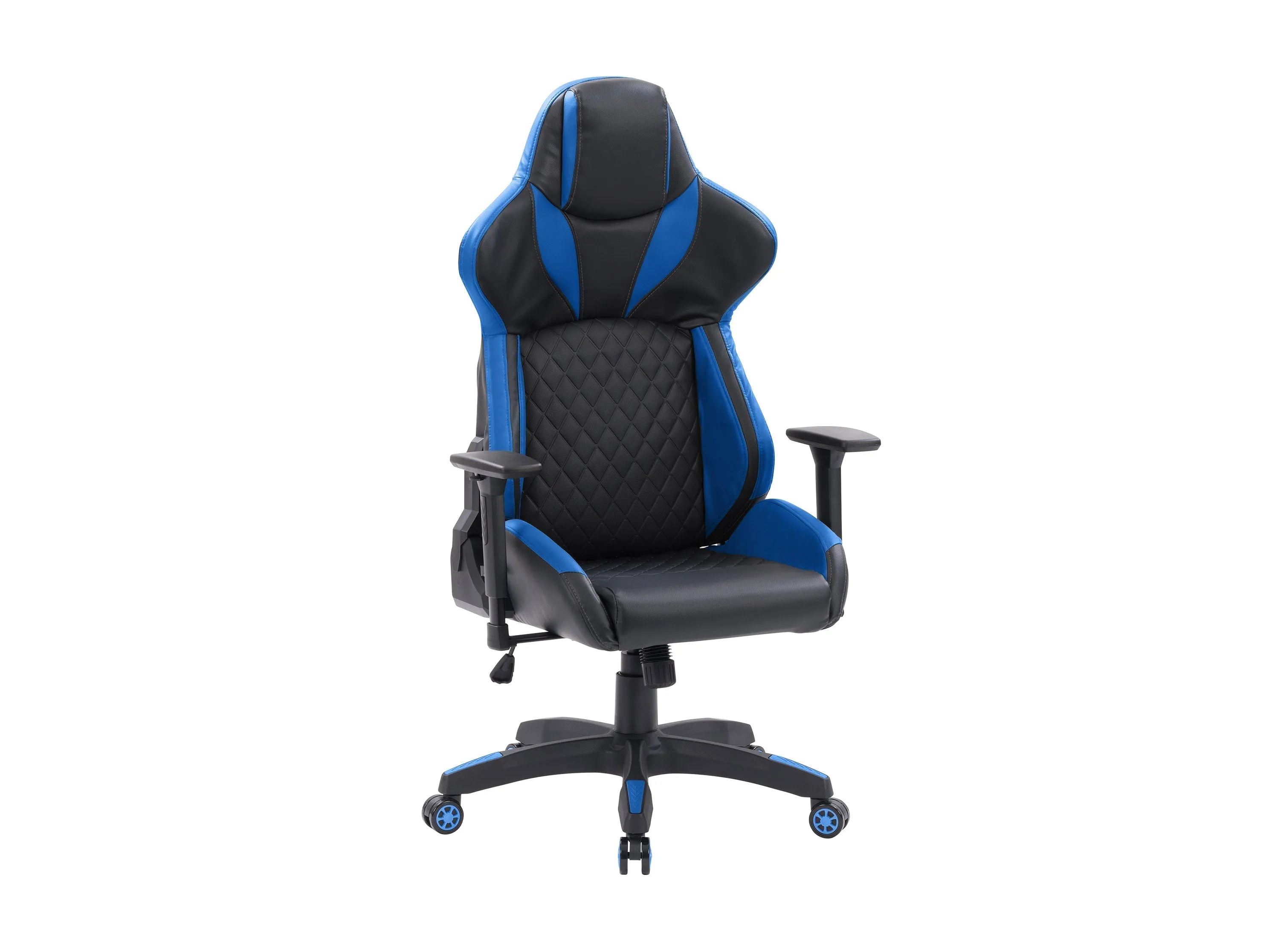 Black and Blue Gaming Reclining Chair