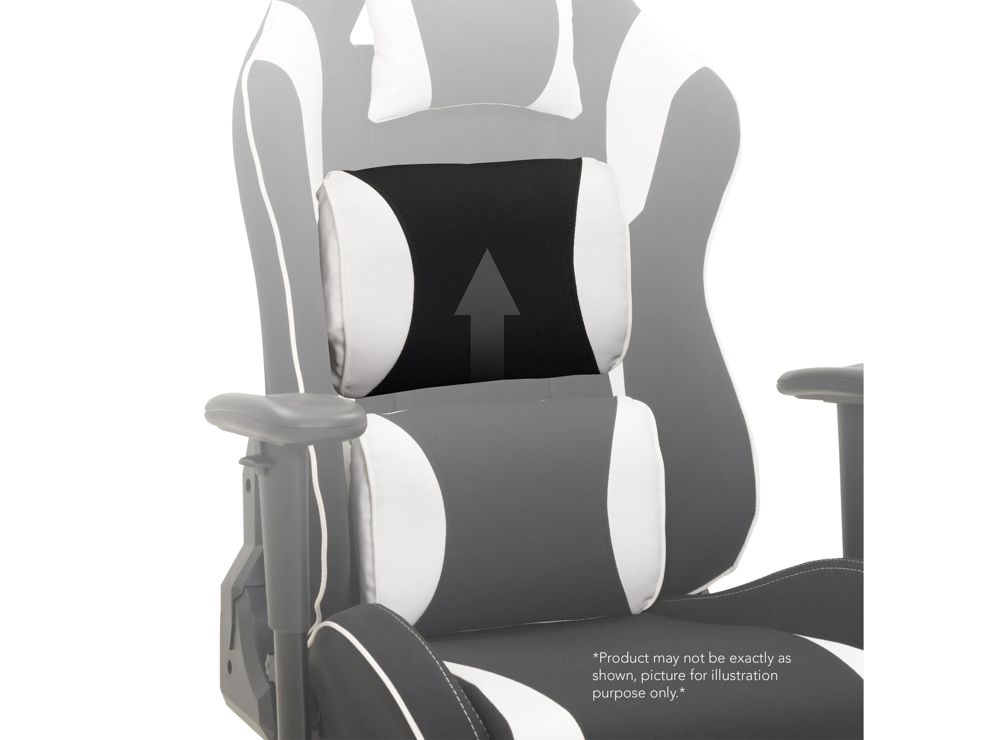 Black and White Gaming Office Chair