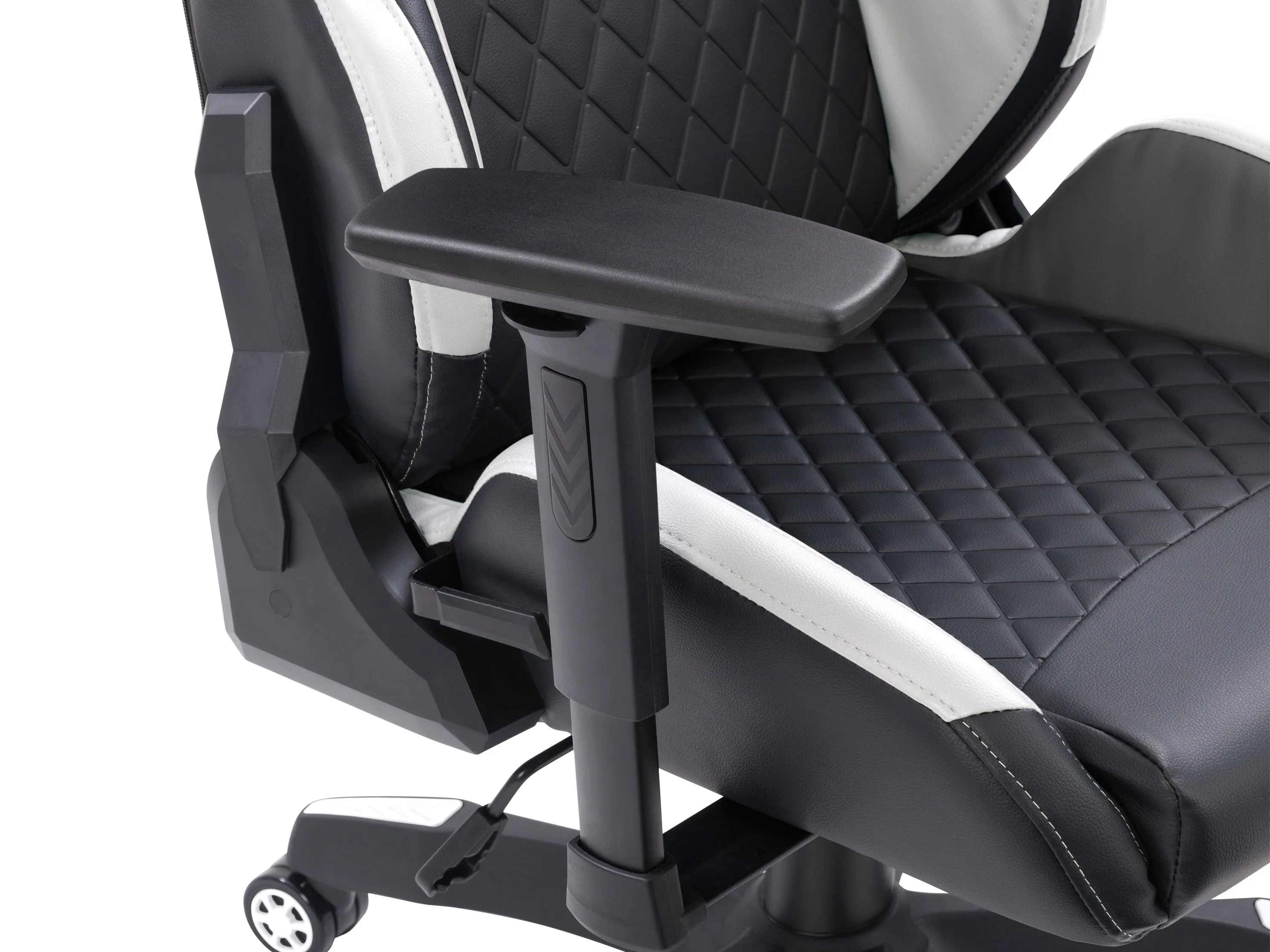 Black and White Gaming Office Chair