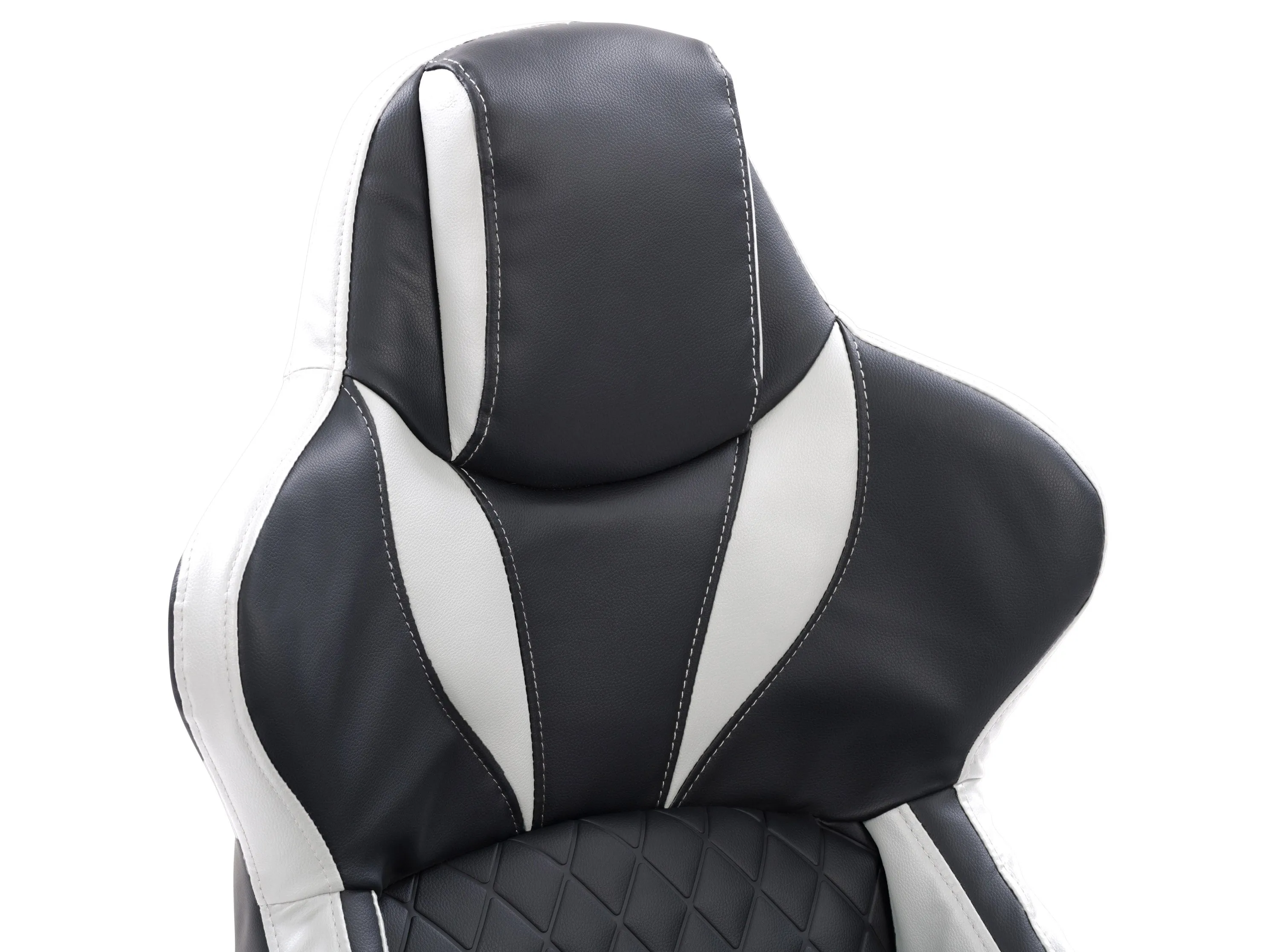 Black and White Gaming Office Chair