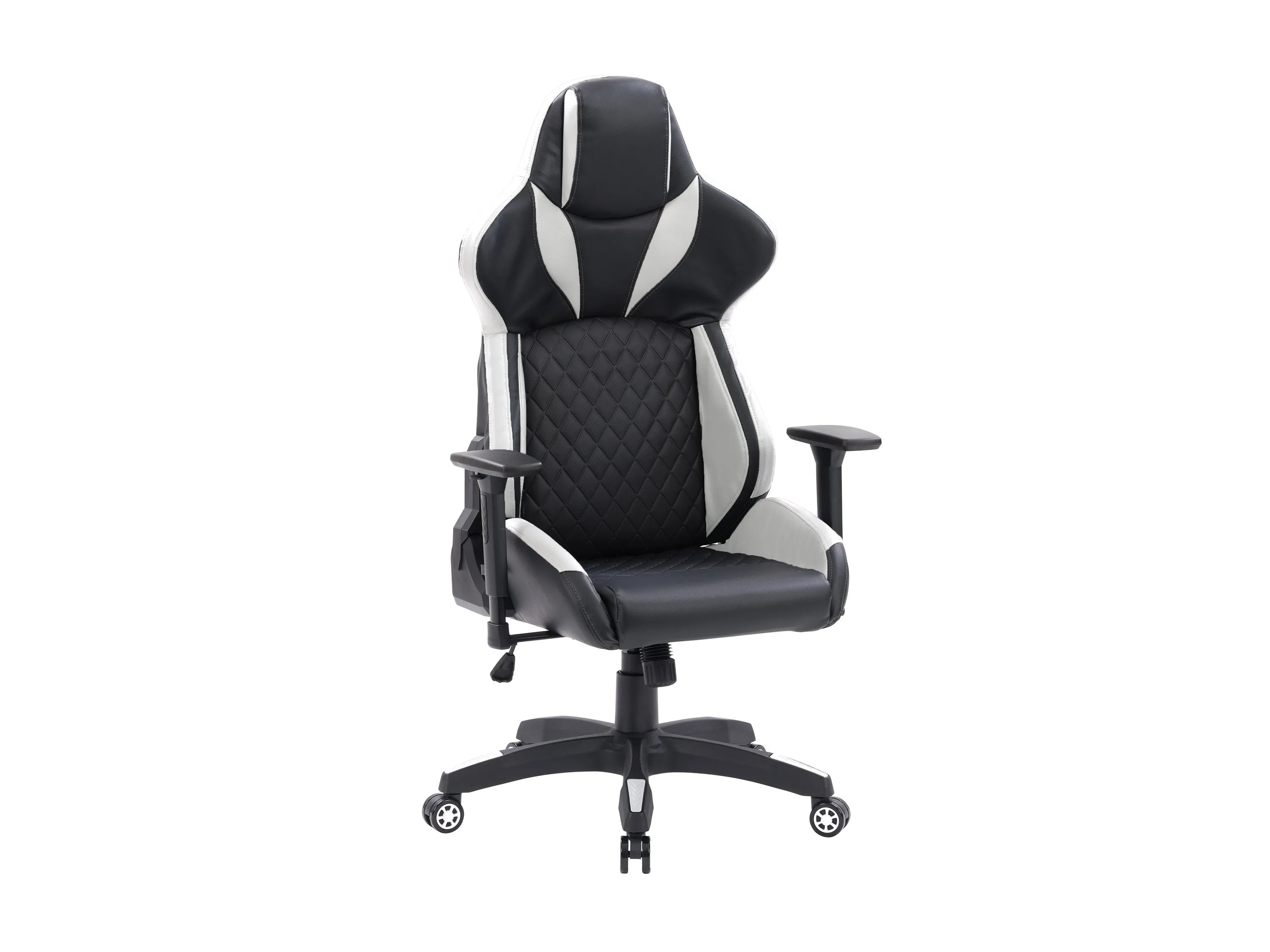 Black and White Gaming Office Chair