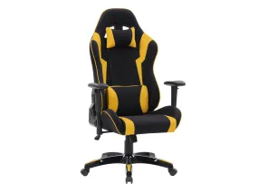 Black and Yellow Gaming Office Chair