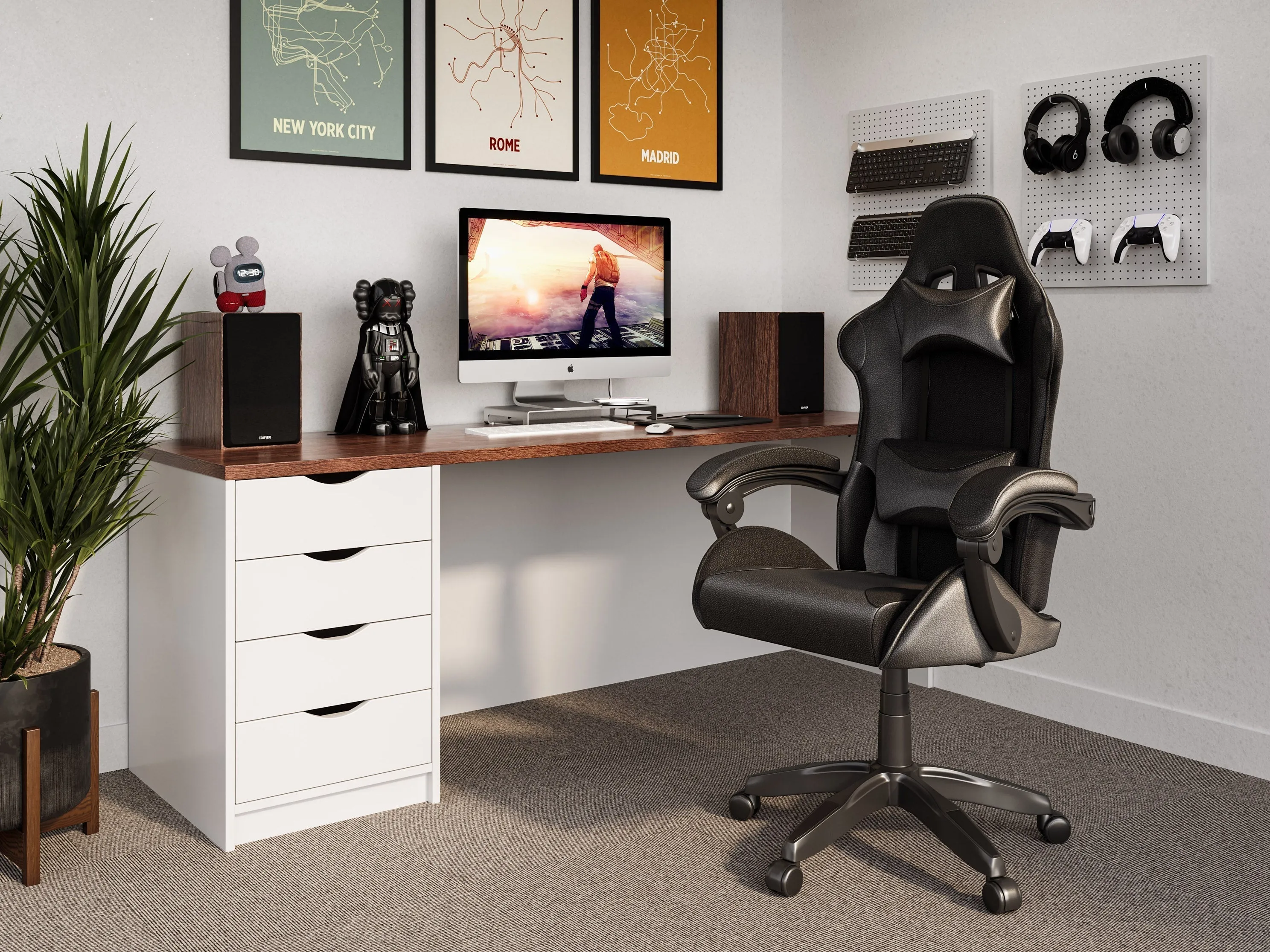 Black Gaming Office Chair