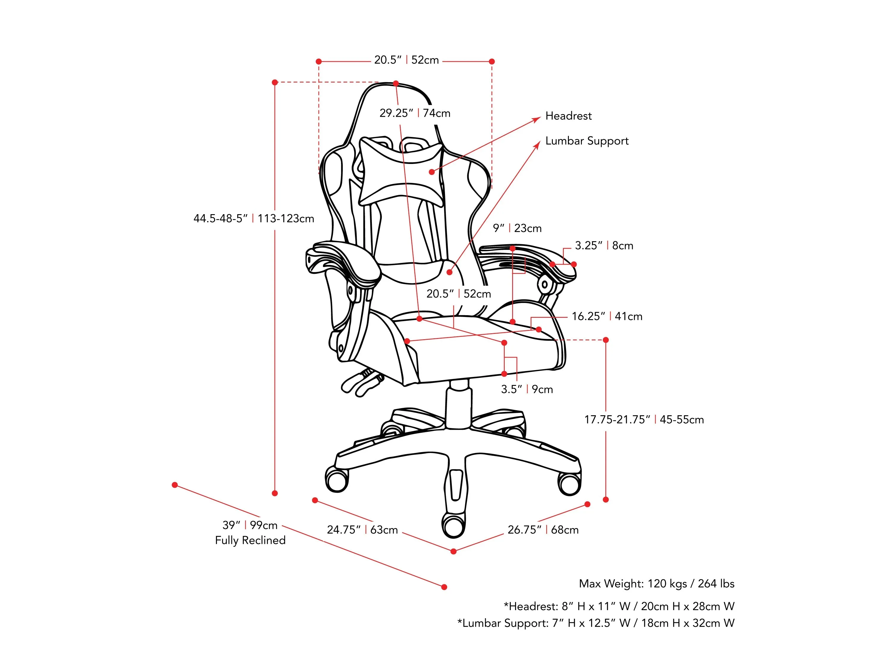 Black Gaming Office Chair