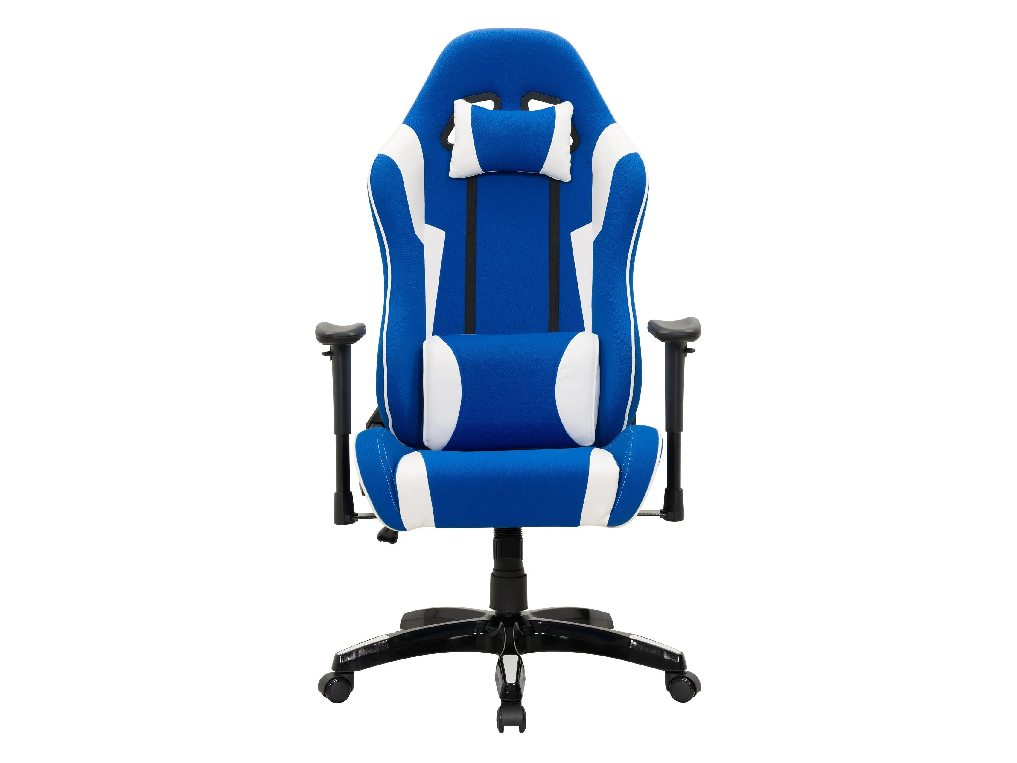 Blue and White Gaming Office Chair