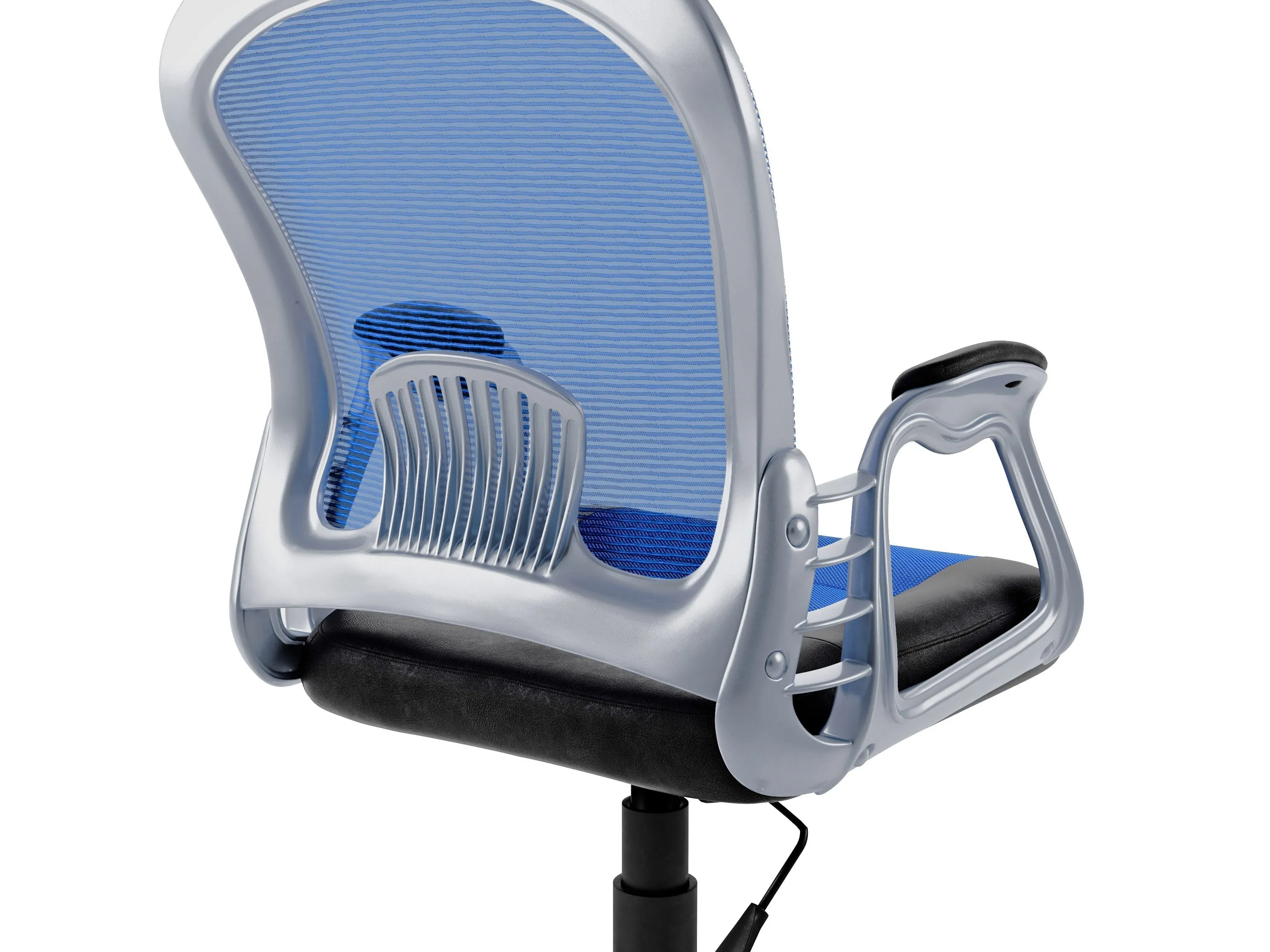 Blue Swivel Office Chair