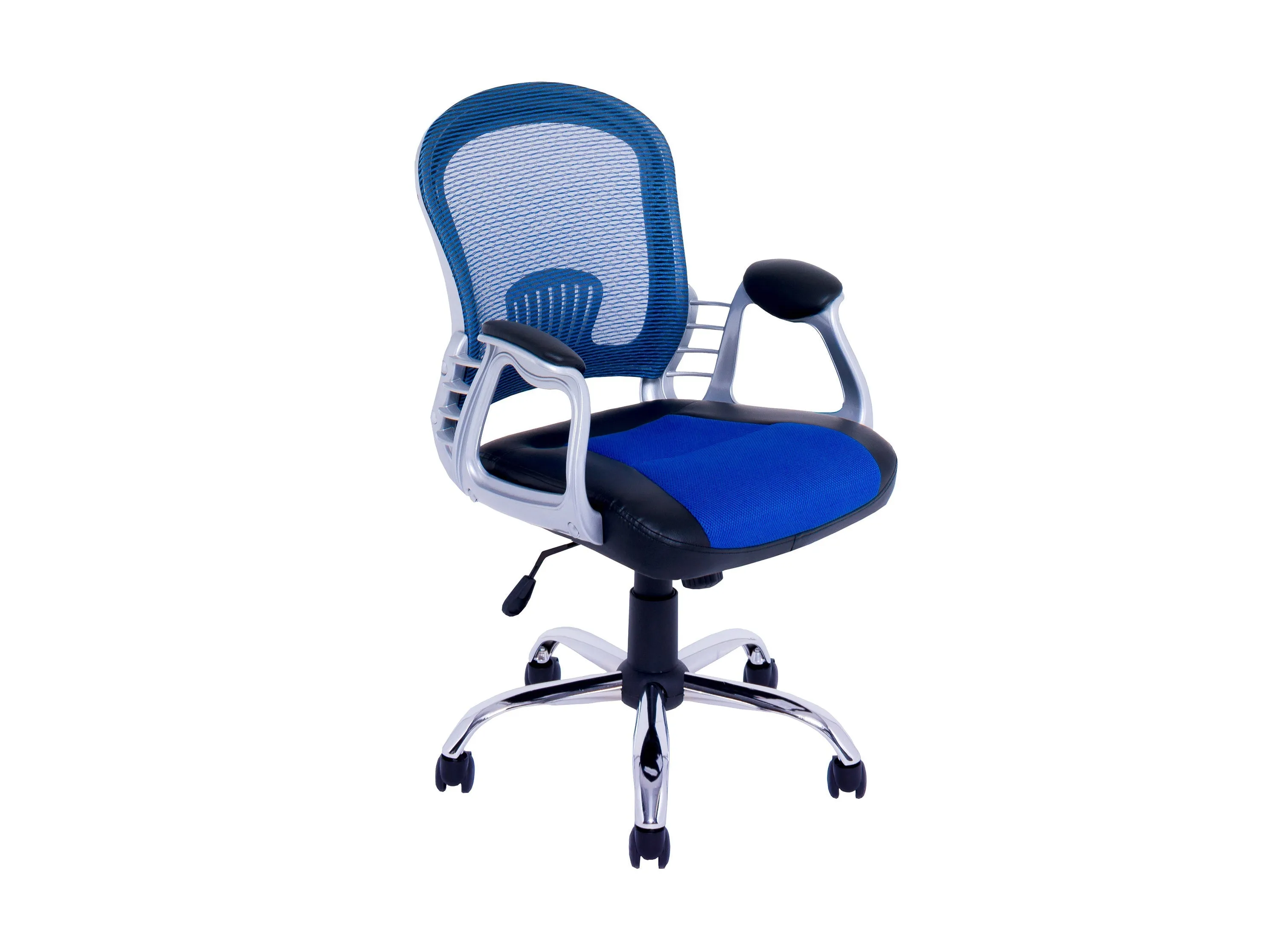 Blue Swivel Office Chair