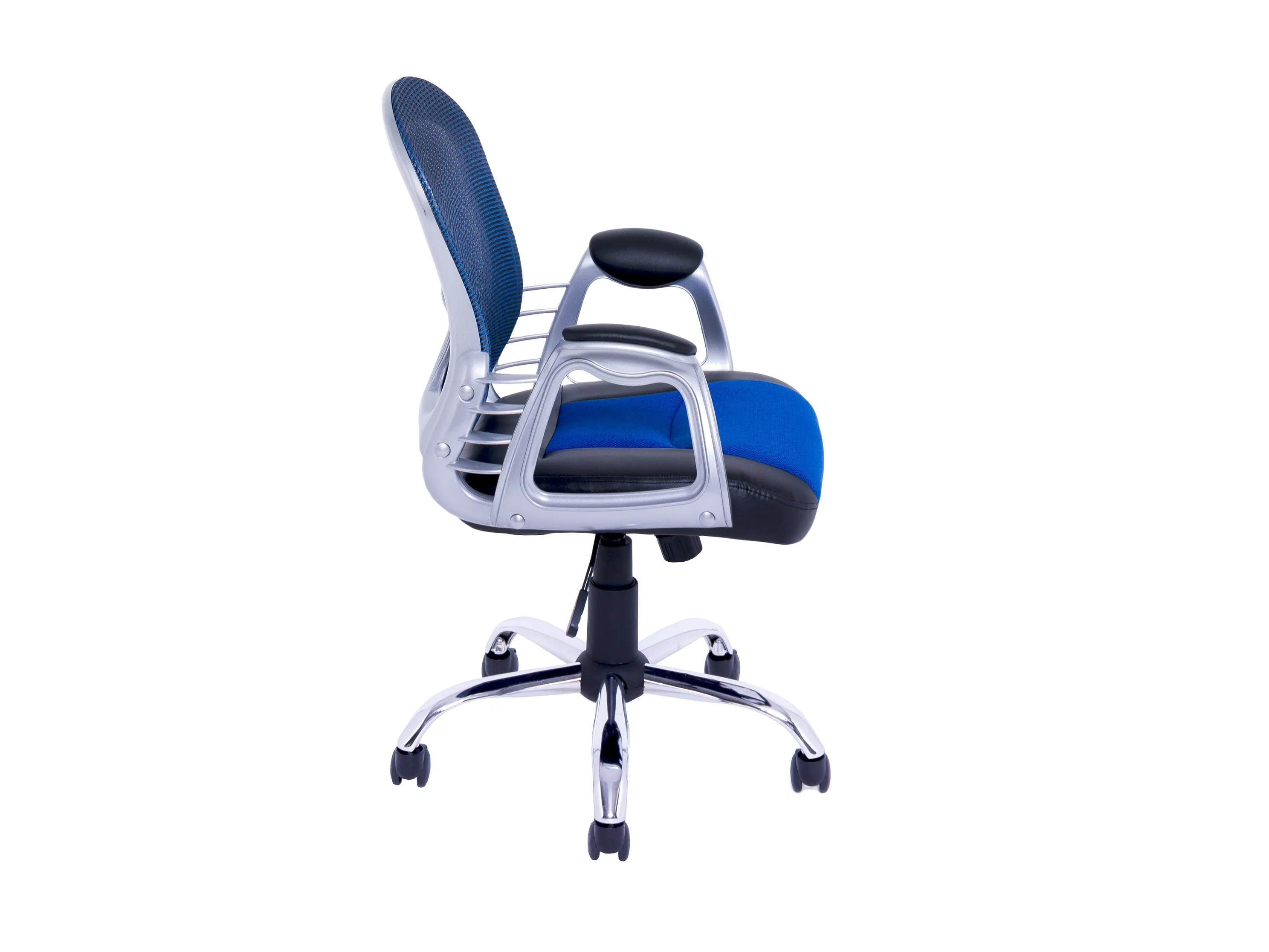 Blue Swivel Office Chair