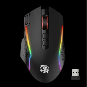 BOLT AXTION M810 Pro Wireless Gaming Mouse, 10000 DPI, Rapid Fire, 8 Macros, 45h Power, RGB, PC/Mac