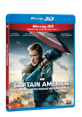 Captain America: Navrat prvniho Avengera 2BD (3D 2D) / Captain America: The Winter Soldier