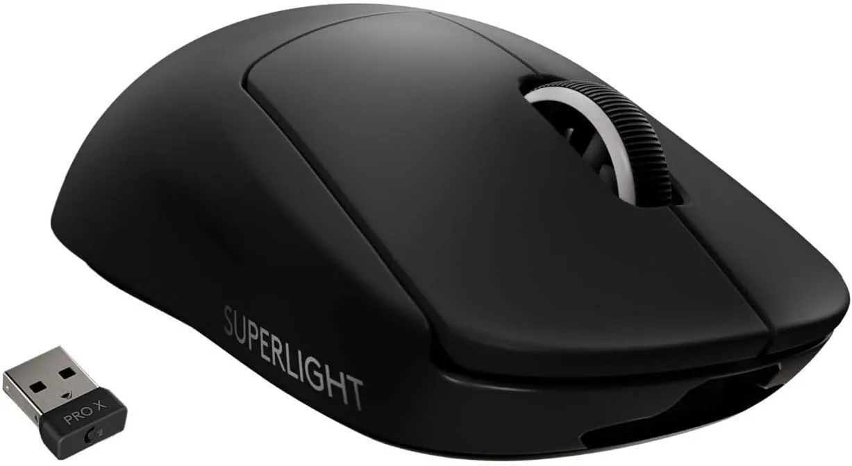 Certified Refurbished - Logitech G PRO X SUPERLIGHT Wireless Gaming Mouse, Ultra-Lightweight