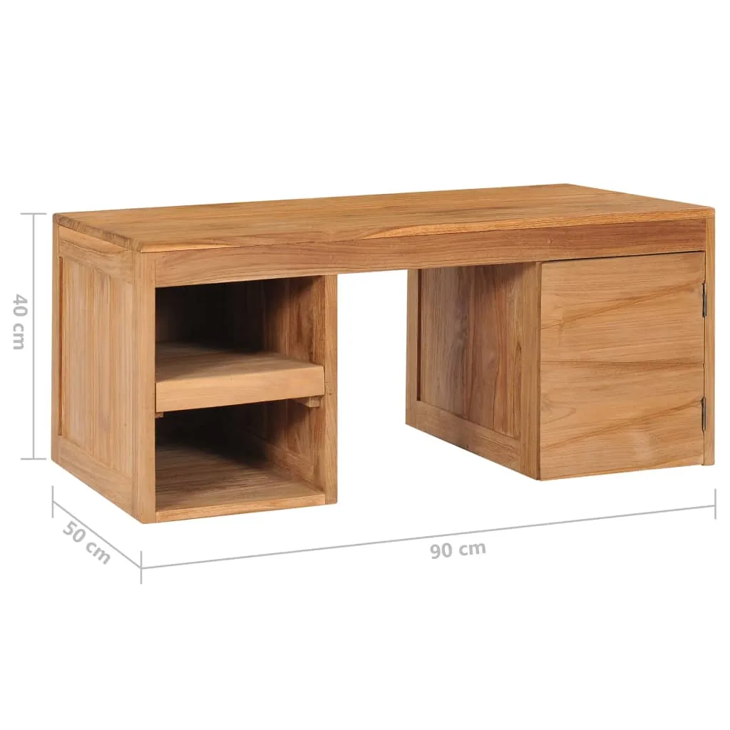 Coffee Table 90x50x40 cm Solid Teak Wood