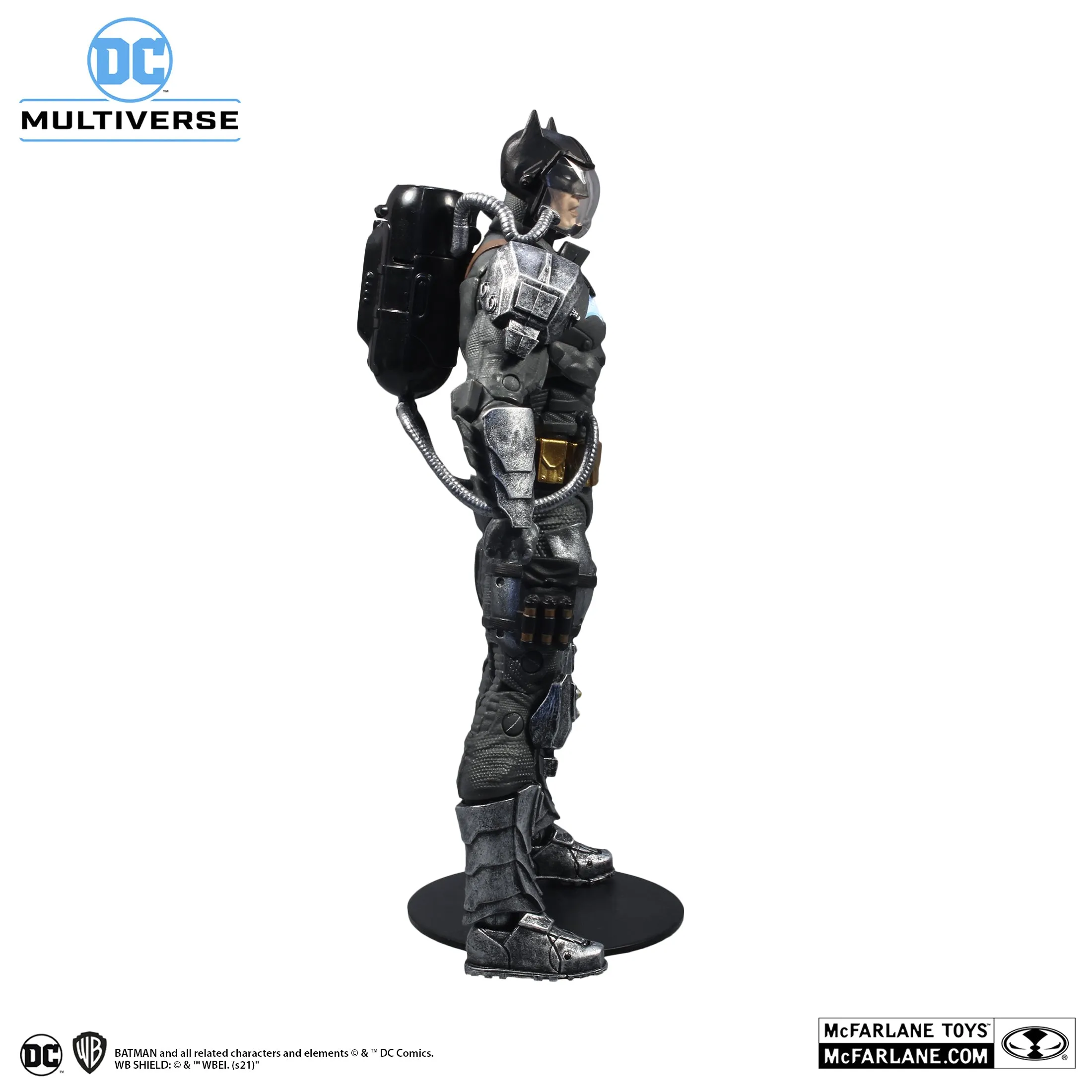 DC Multiverse Batman Hazmat Batsuit Gold Label (Lights Up) 7" Scale Inch Action Figure - McFarlane Toys *SALE!*