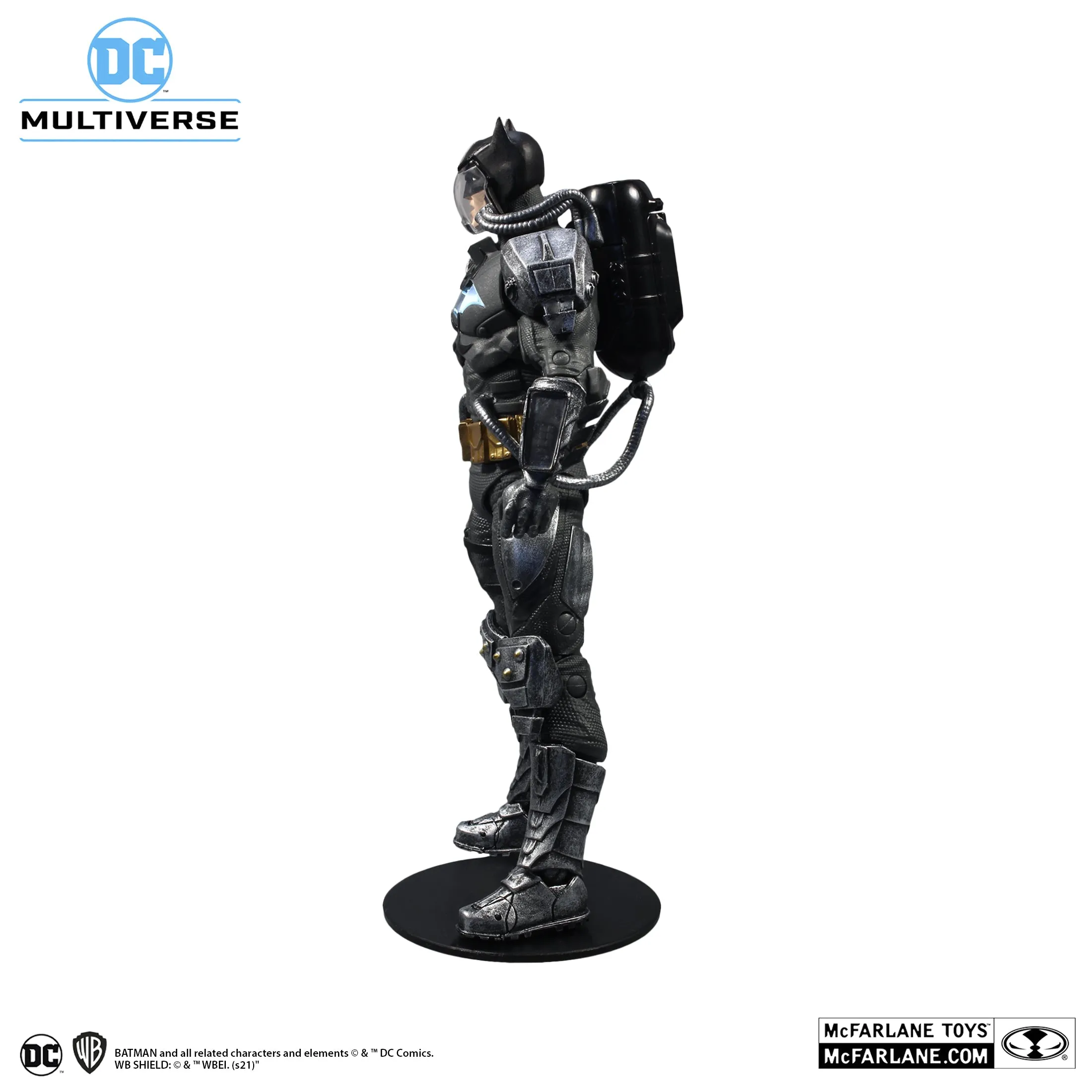 DC Multiverse Batman Hazmat Batsuit Gold Label (Lights Up) 7" Scale Inch Action Figure - McFarlane Toys *SALE!*