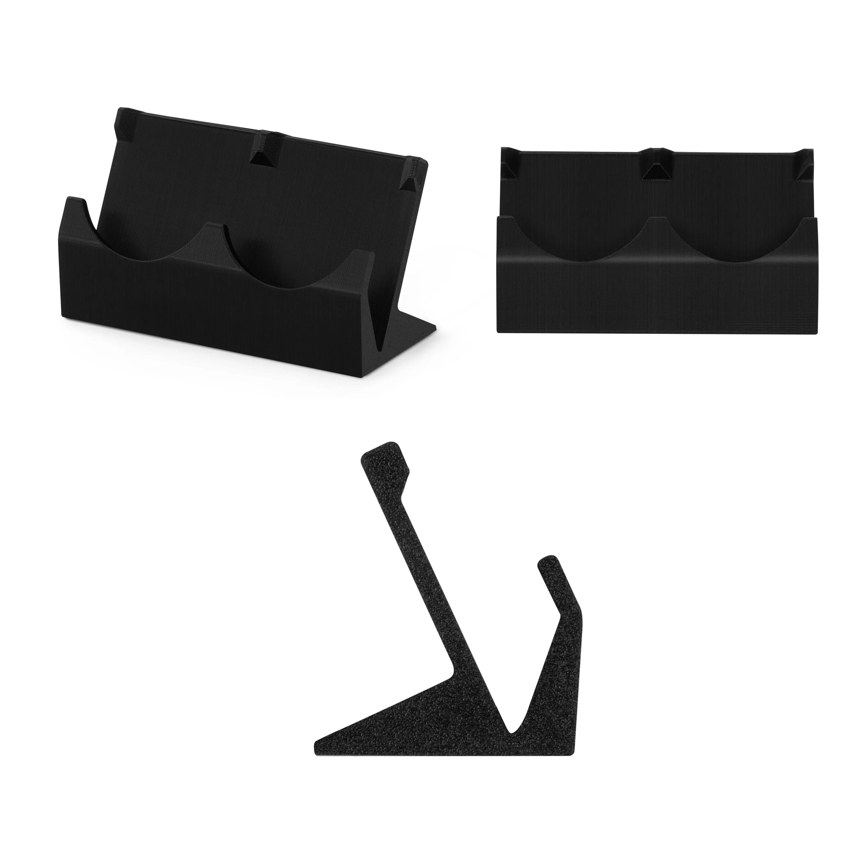 Desktop Dual PC Mouse Stand Holder, Suitable for Small Or Large Gaming & Office Mice From Logitech, Razer, Corsair & More