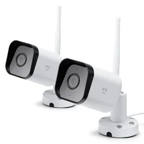 Geeni Hawk 3 1080p Outdoor Camera (2-Pack)