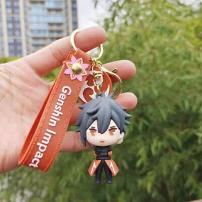 Genshin Impact |  Zhongli | 3D Silicone Keychain