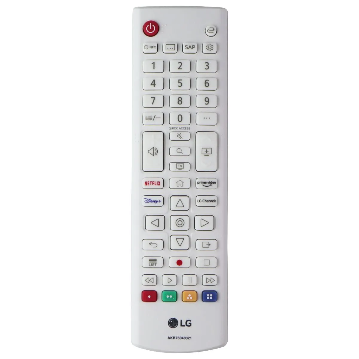 Genuine LG Smart TV Remote Control For all LG Smart TVs (AKB76040321)