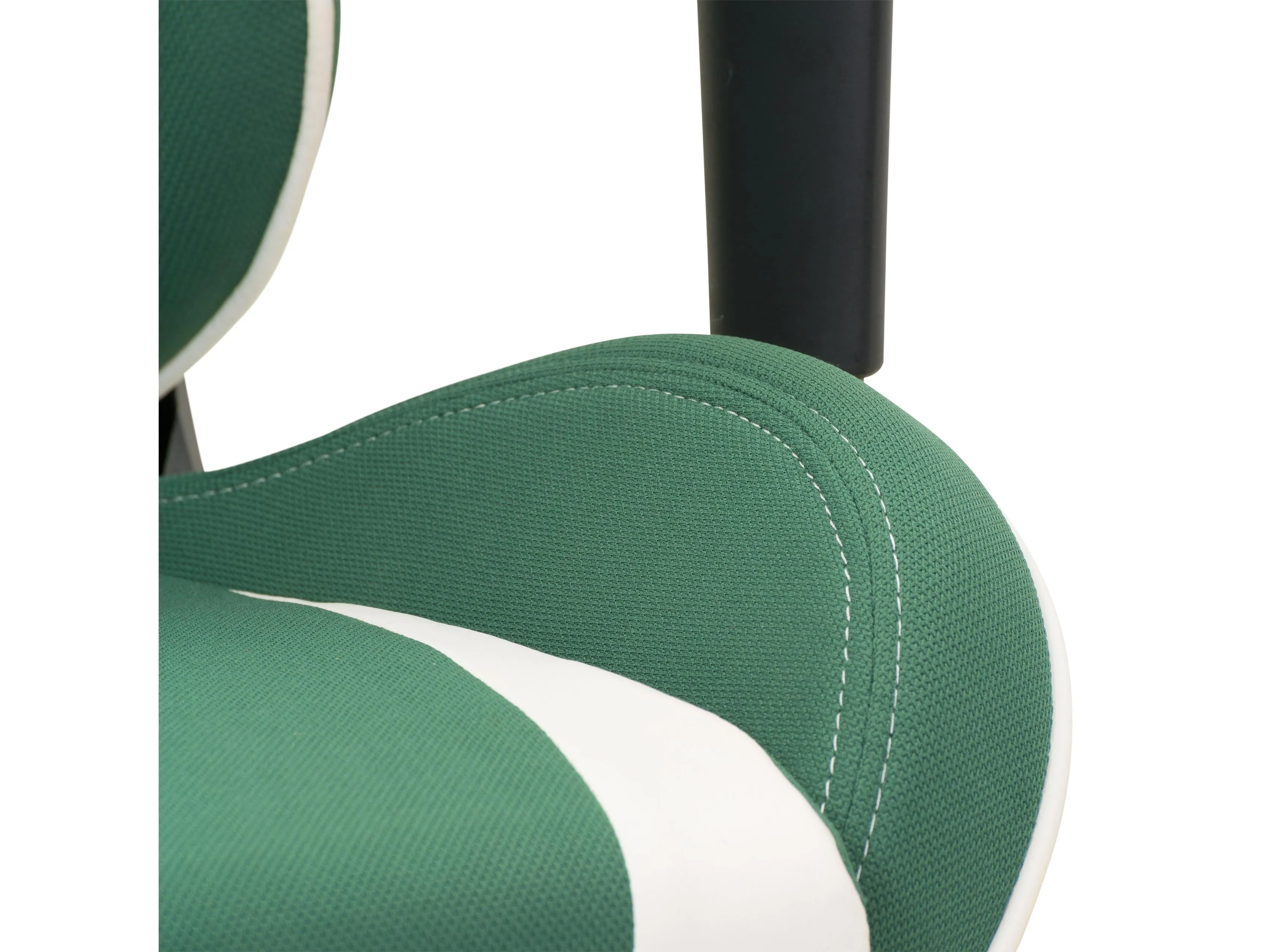 Green and White Gaming Office Chair