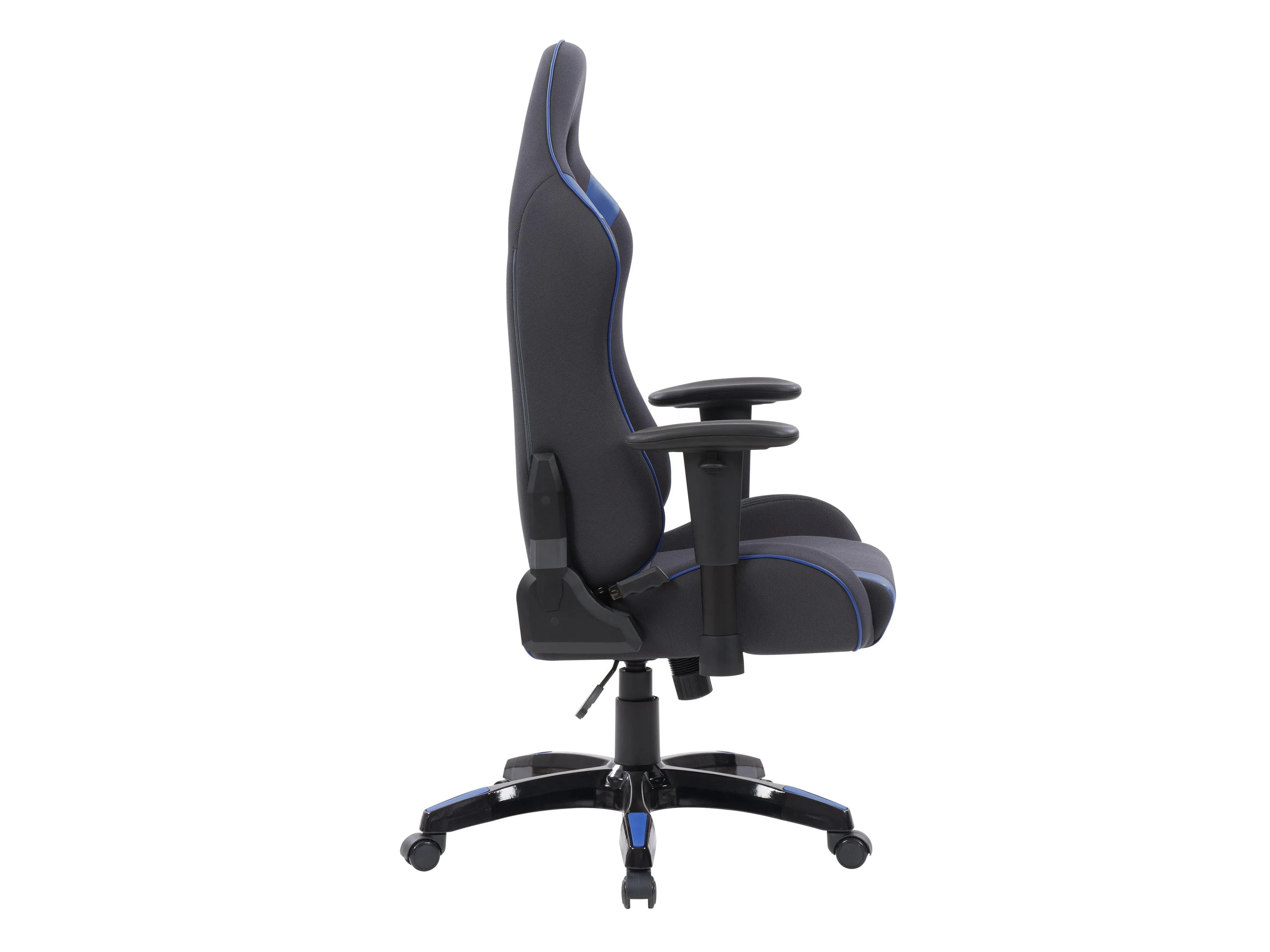 Grey and Blue Gaming Office Chair