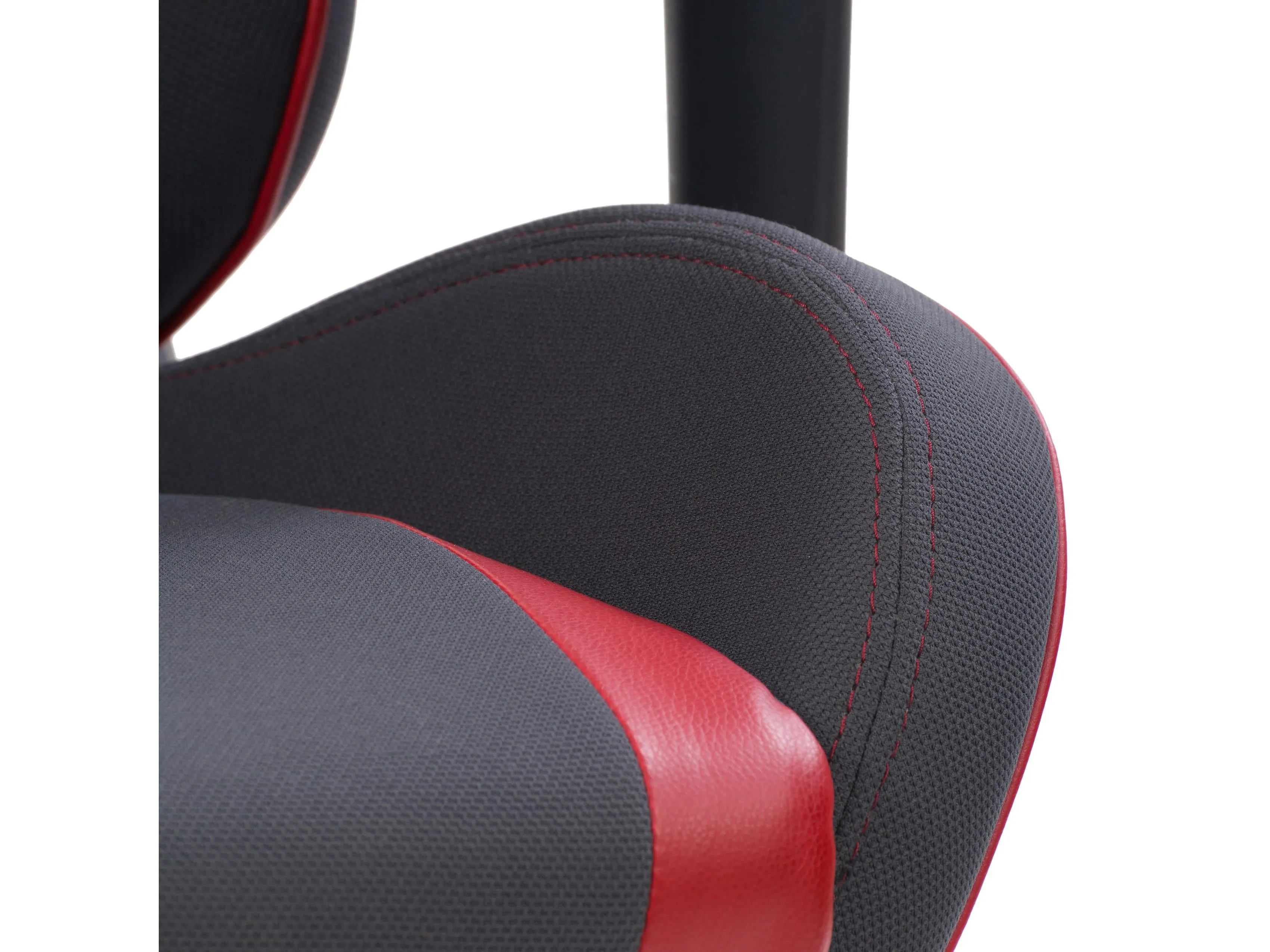 Grey and Red Gaming Office Chair