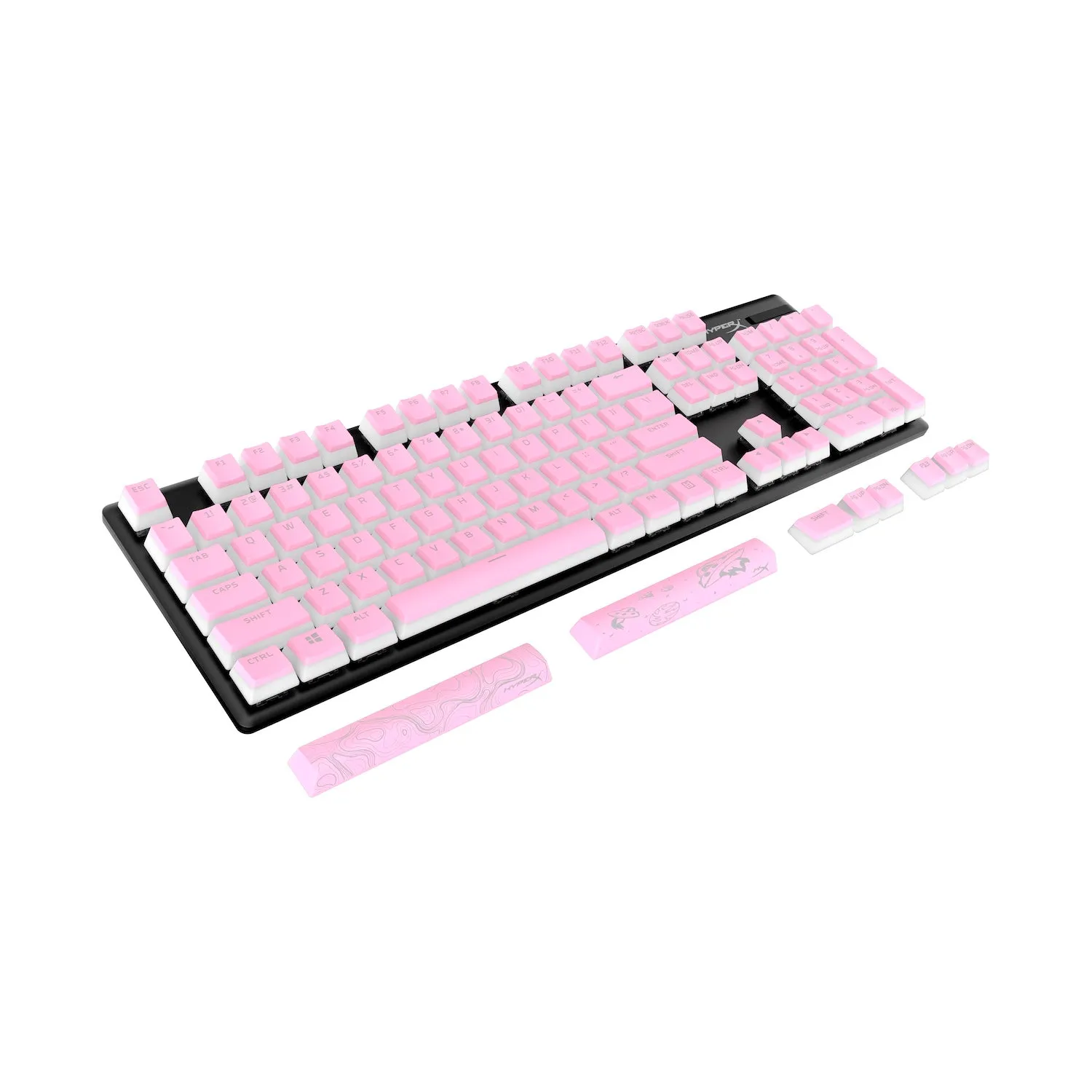 HyperX Pudding Keycaps 2 - Full Key Set - PBT