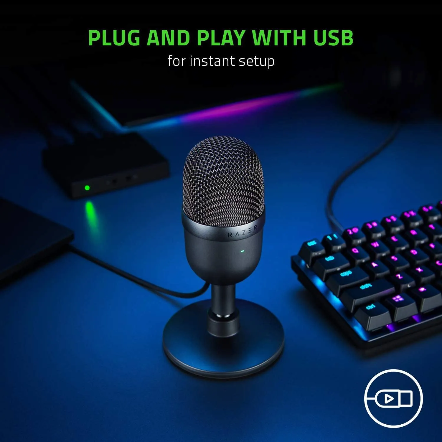 Mini USB Streaming Microphone