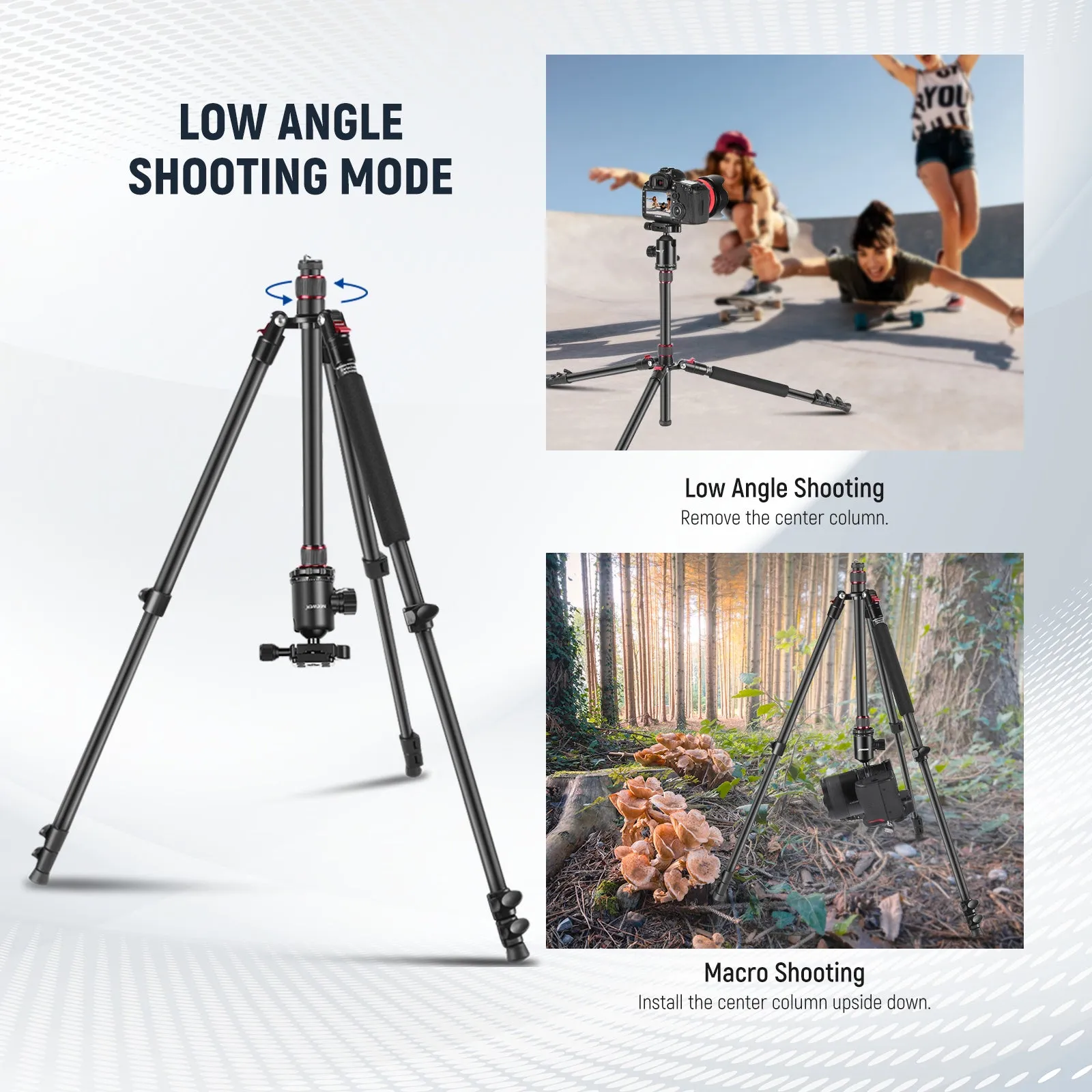 NEEWER 77'' Aluminum Alloy Camera Monopod Tripod