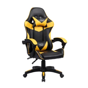 Neo Yellow Leather Recliner Computer Gaming Office Chair