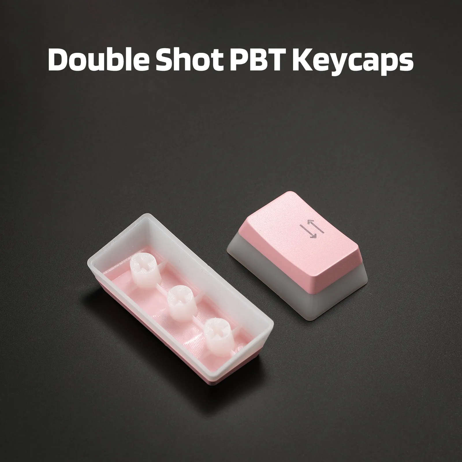 (Only Keycaps) Redragon X LTC PBT Double Shot 108 Pudding Keycaps Set (Ships to US Customers Only)