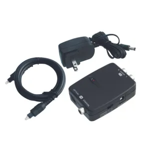 Optical or coaxial Dolby Digital audio converter