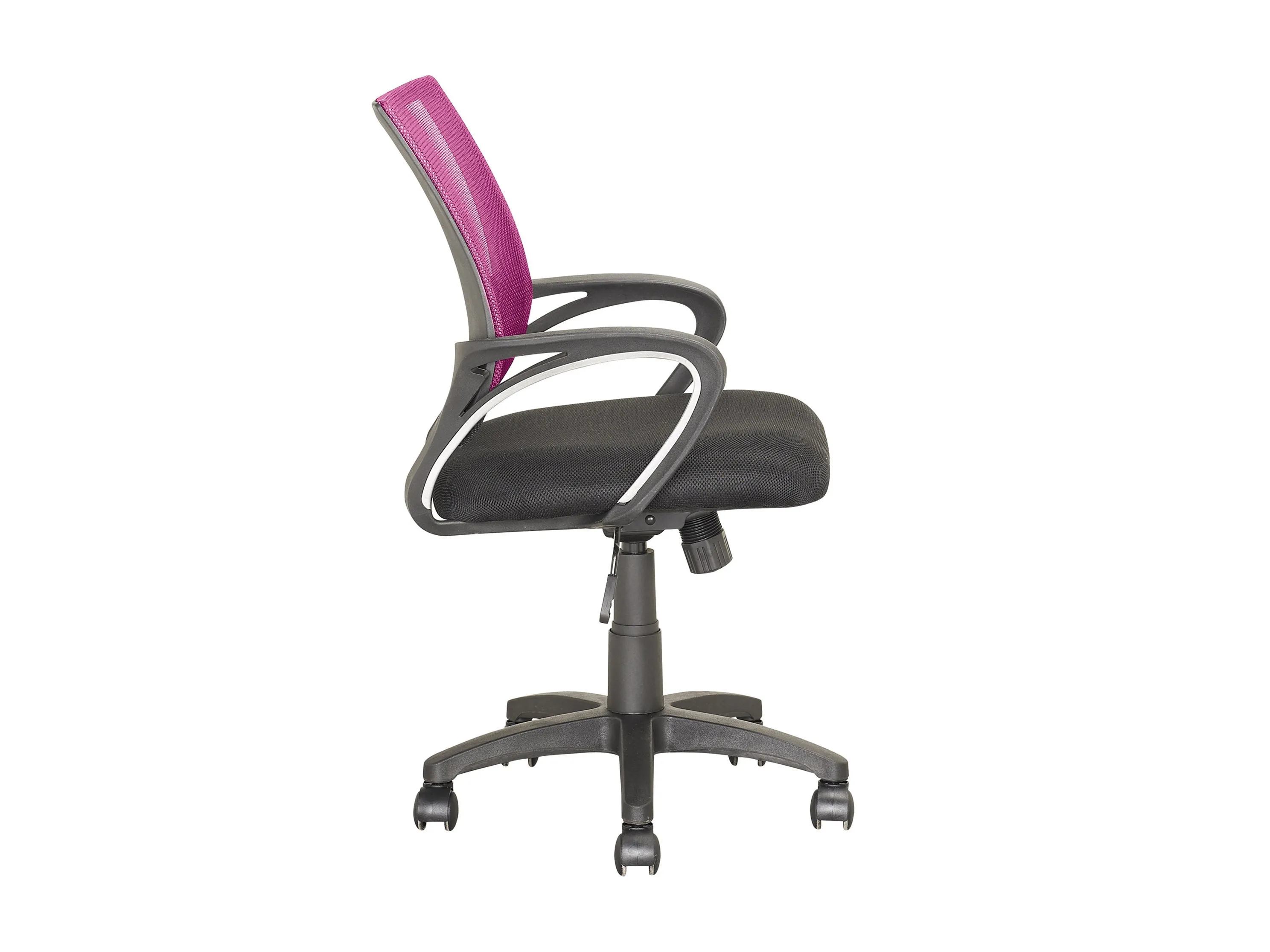 Pink Mesh Back Office Chair