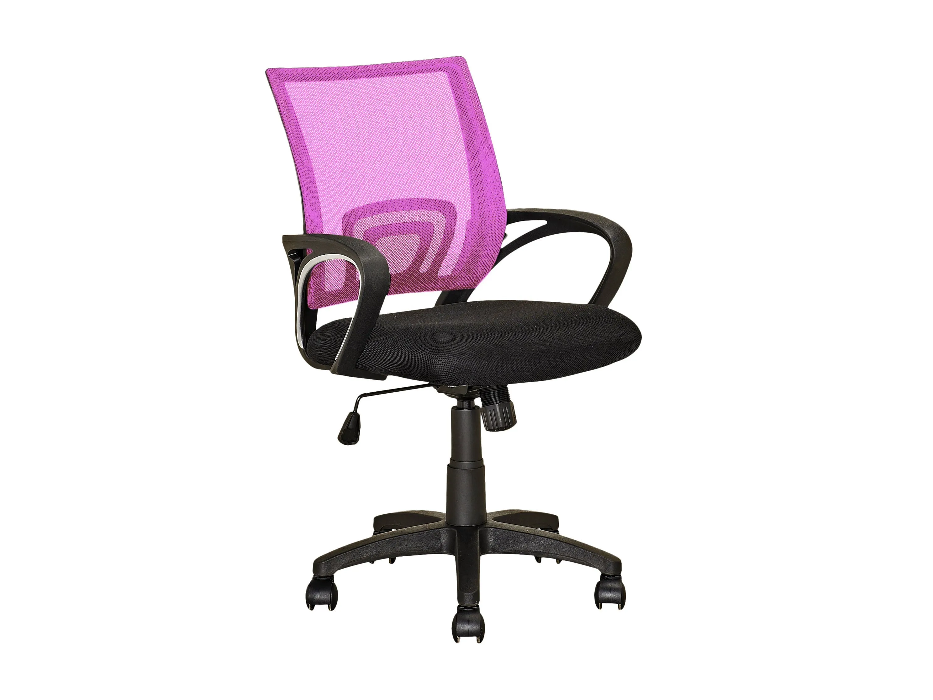 Pink Mesh Back Office Chair