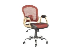 Red Swivel Office Chair