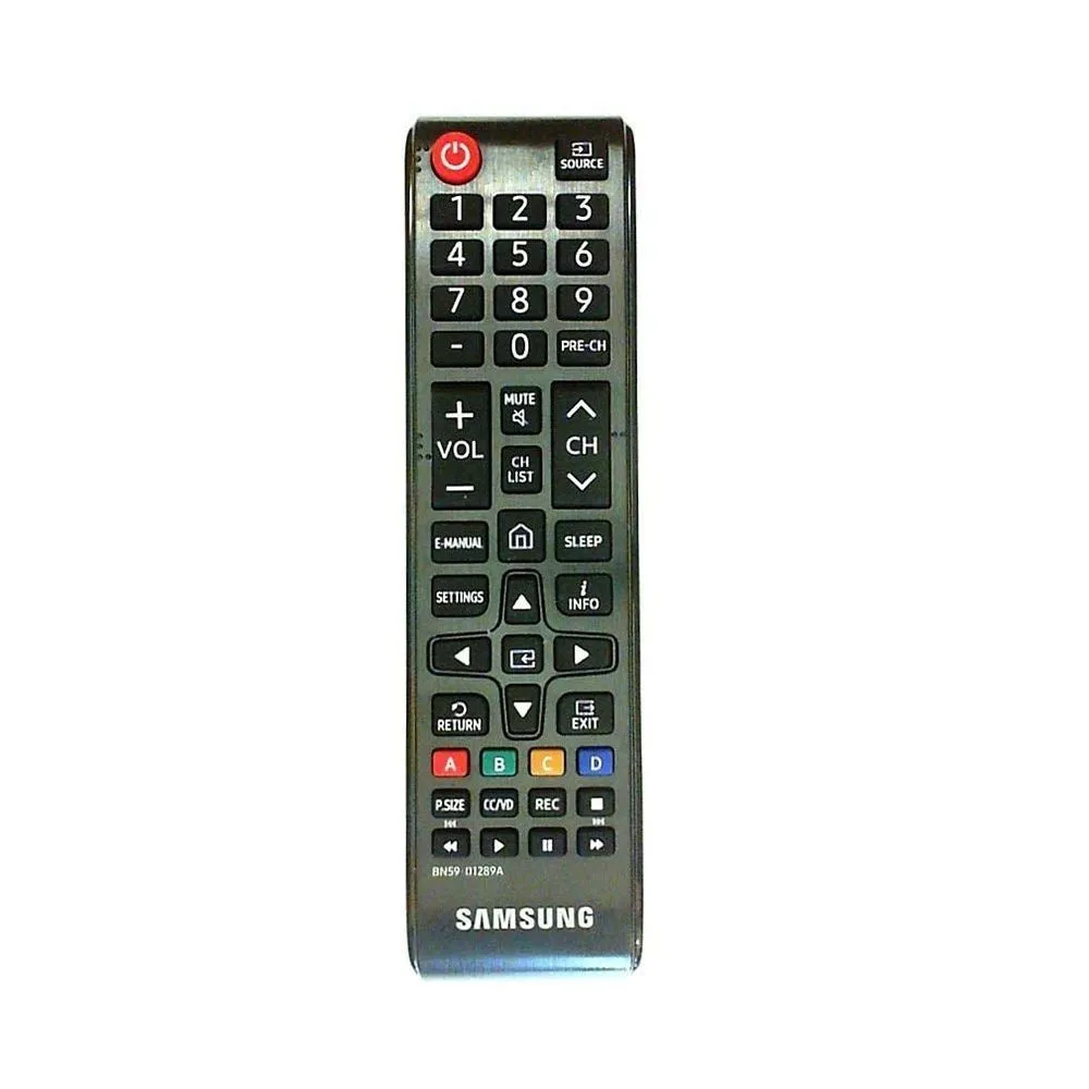 Samsung Remote Control (BN59-01289A) for Select Samsung Smart TVs - Black