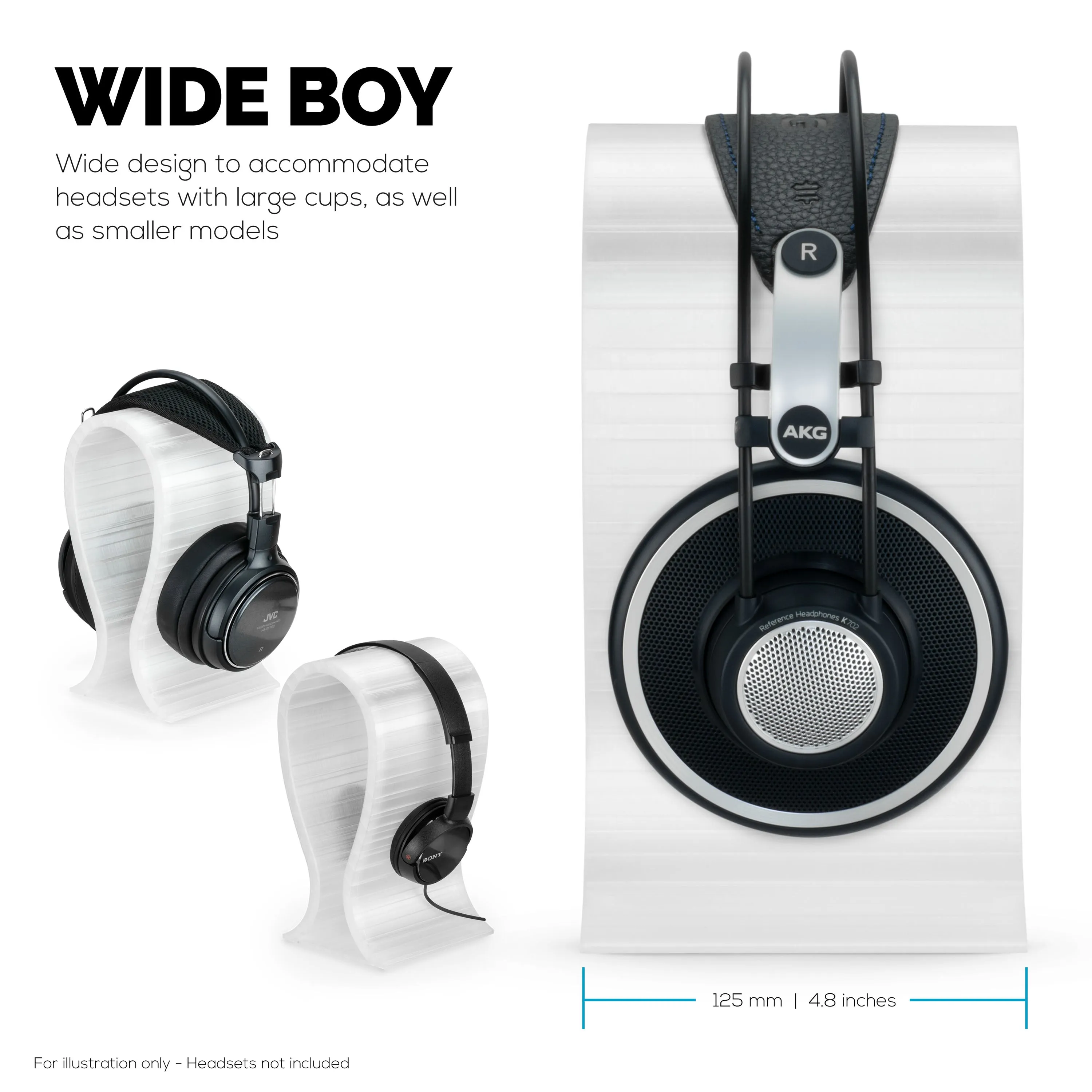 The BMEGA Headphone Stand - Suitable for All Headsets